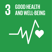 Icon SDG 3: Good Health and Well-Being