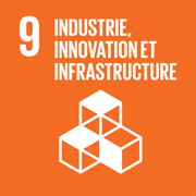 Icône - Objectif de développement durable 9 - Industrie, innovation et infrastructure