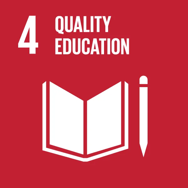 Icon Sustainable Development Goal 4: Quality education