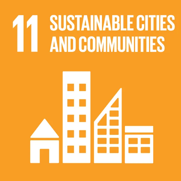 Icon Sustainable Development Goal 11: Sustainable cities and communities