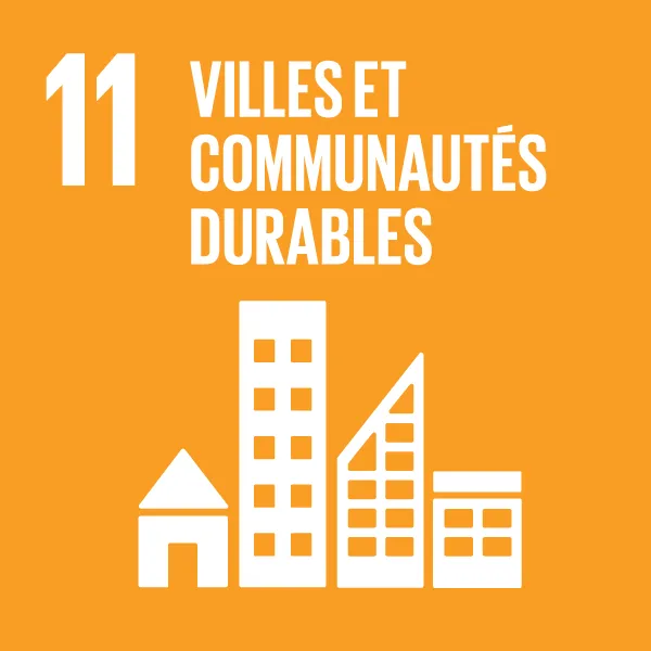 Icône - Objectif de développement durable 11 - Villes et communautés durables